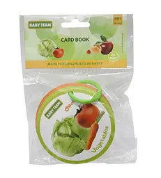 Іграшка-книжка Baby Team Фрукти і овочі (8730) - мініатюра 2