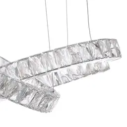 Люстра підвісна Brille кришталева LED 42W WW+NW+CW CH (BL-365S/2) - мініатюра 3
