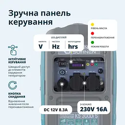 Генератор інверторний Könner&Söhnen (KS 3000i S) - мініатюра 14