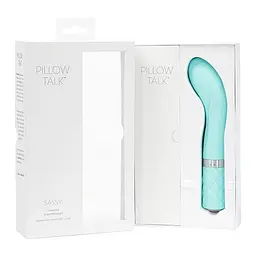 Вібратор Pillow Talk Sassy Teal 19.8 см блакитний - мініатюра 8