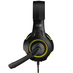Навушники 2E Gaming гарнітура ігрова HG300 LED 3.5mm (2E-HG300BK) чорна - мініатюра 4