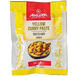 Паста Akura Карі жовта 50 г
