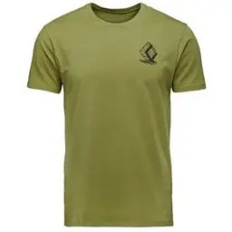 Футболка Black Diamond M Boulder SS Tee Camp M (1033-BD 7524043039MED1)