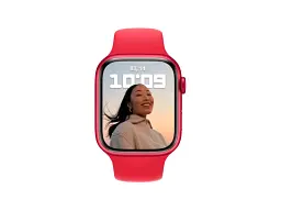 Смарт-годинник Apple Watch Series 7 GPS 45mm PRODUCT RED Aluminum Case With PRODUCT RED Sport Band (MKN93) - мініатюра 4