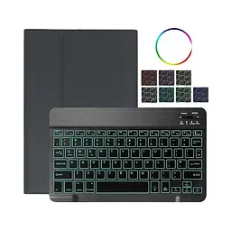 Чохол-клавіатура підсвічуванням 7 кольорів для Xiaomi Pad 6S Pro - мініатюра 3