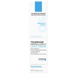 Легкий крем La Roche-Posay Toleriane Dermallergo Light заспокійливий зволожуючий догляд, для гіперчутливої та схильної до алергії нормальної шкіри обличчя та шкіри навколо очей 40 мл (MB442600) - мініатюра 3