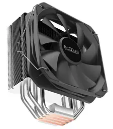 Кулер для процесора PcCooler PALADIN 400, алюміній/мідь, 1x130 мм, для Intel 1700/1200/115x, AMD AM5/AM4, до 200 Вт, висота 157 мм - мініатюра 2