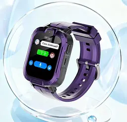 Дитячий смарт-годинник Lemfo H-04 з GPS трекером, 4G SIM-картою, відеодзвінками, прослуховуванням, камерою, геозоною та кнопкою SOS для дітей - мініатюра 9