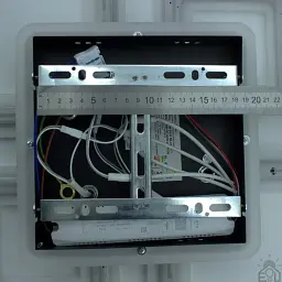 Смарт люстра керована світлодіодна OVAL RGB 110 Bт 5S 550x520x75 мм Чорна ESLLSE - мініатюра 10