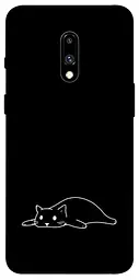TPU чехол Demsky Lazy cat для OnePlus 7
