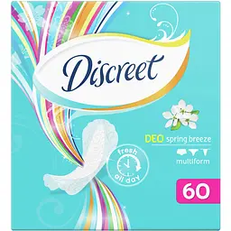 Щоденні прокладки Discreet Deo Spring Breeze 60 шт. - мініатюра 2