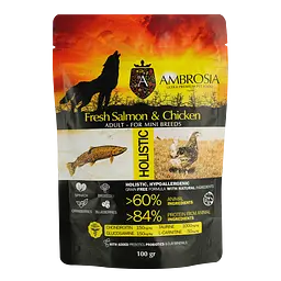 Набір дегустаційного сухого корму для дорослих собак Ambrosia Grain Free 300 г (3 шт. х 100 г) - мініатюра 4