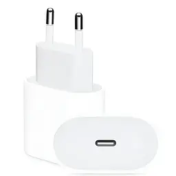 Зарядний пристрій Apple (1USB-C 20W) White copy (S17519)