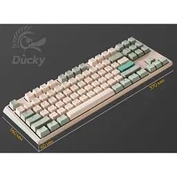 Клавіатура Ducky One 3 TKL Cherry MX Silent Red Matcha UA [DKON2187-SUAPXМAEGGC1] [126113] - мініатюра 8