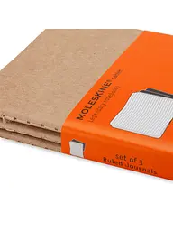 Записник Moleskine Cahier кишеньковий, Лінійка Беж (QP411) - мініатюра 2