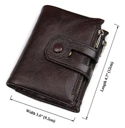 Чоловічий шкіряний гаманець Vintage 9,2x12 см acs0015718 - мініатюра 5