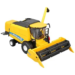 Автомодель Bburago 18-31721 New Holland TC5.90 зернозбиральний комбайн з зерновою жниваркою - мініатюра 7
