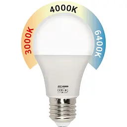 Лампа світлодіодна "COMBO - 10" 10W 3000К 4000K 6400 E27