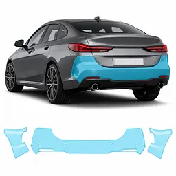 Антигравійна захисна бронеплівка за лекалами для BMW 2 Series Gran Coupe F44 2019-2024 - задній бампер