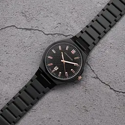 Чоловічий водостійкий наручний годинник Lee Cooper Knight (Чорний) - мініатюра 5