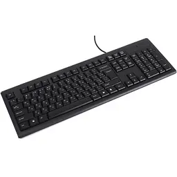 Клавіатура A4tech KRS-83 USB black, X-slim w/Ukr Comfort Key - мініатюра 3