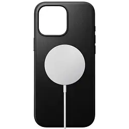 Шкіряний чохол Nomad Modern Leather Case Black для iPhone 16 Pro Max (NM01693185) - мініатюра 3