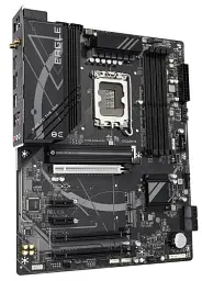 Материнська плата LGA1700, Gigabyte Z790 EAGLE AX, Z790, 4xDDR5, Int.Video(CPU), 4xSATA3, 3xM.2, 1xPCI-E 5.0 x16, 1xPCI-E 4.0 x16, 1xPCI-E 3.0 x16, 2xPCI-E 3.0 x1, Realtek 7.1, Realtek 2.5GbE, WiFi 6E, Bluetooth 5.3, 9xUSB3.2/6xUSB2.0, HDMI/DP, ATX - мініатюра 3