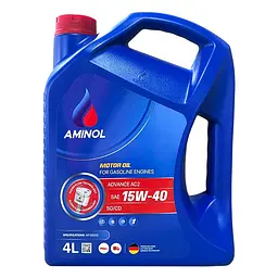Автомобільна моторна олива Aminol Advance AC2 15W40 4л