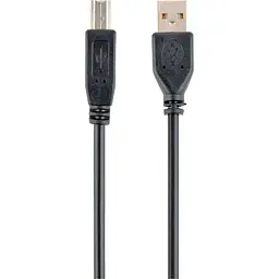 Кабель Maxxter USB 2.0 AM/BM 4.5 m Black [U-AMBM-15] [119069] - мініатюра 1