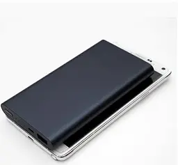 Портативна батарея XioXiaomi Powerbank 2S 1000mAh (PLM09ZM-BL) Black - мініатюра 2