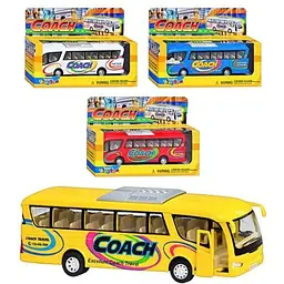 Машинка металева автобус KS 7101 W