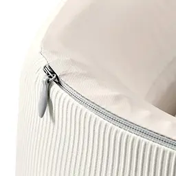 Подушка бавовняна для шиї з пам'яттю Naturehike CNK2450WS019 (Бежевий) - мініатюра 7
