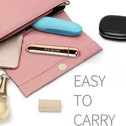 Міні-член у вигляді помади золотий, чорний - мініатюра 4