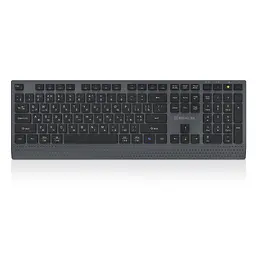 Клавіатура REAL-EL RK-715W Wireless/Bluetooth Black/Gray (EL123100051)