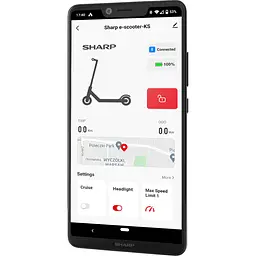 Електросамокат Sharp EM-KS2AEU-B 10" 350W - мініатюра 12