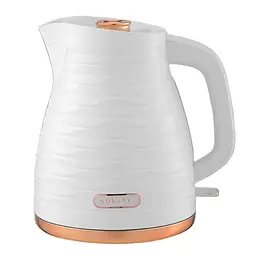 Електрочайник Sokany SK-1047 дисковий 1,7л, білий Sokany SK1047