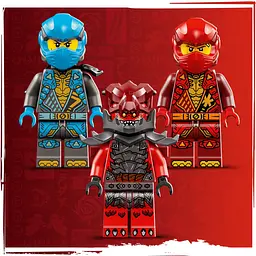 Конструктор LEGO Ninjago Штормовий робот-вершник Кая 333 деталей (71830) - мініатюра 7