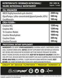 Креатин Genius Nutrition Crea F7 Lime 405 г - мініатюра 2