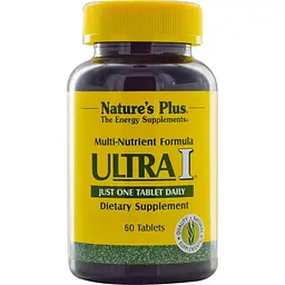 Мульти-поживна Формула NaturesPlus Ultra I 60 таблеток 