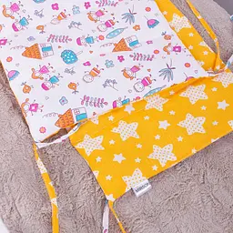 Борт в ліжечко MirSon Kids Time 18-0002 Sweet Home захисний білий - мініатюра 4