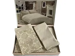 Постільна білизна Rose Marine Beige Сатин Преміум Maison D'or pbe0050979 - мініатюра 3