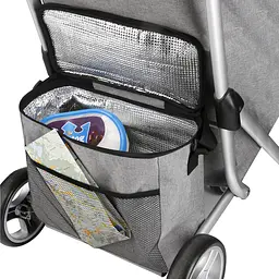 Сумка-візок ShoppingCruiser 3 Wheels 72 Grey (604362) - мініатюра 7