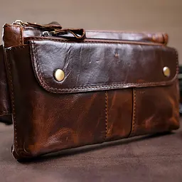 Чоловіча шкіряна сумка Vintage 23х13,5х3 см sum0012712 - мініатюра 6