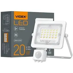 Прожектор Videx LED F2e 20W 5000K (VL-F2e205W-S)