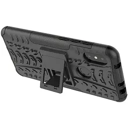 Чохол-накладка Toto Dazzle Kickstand 2 in 1 Case Xiaomi Redmi Note 6 Pro Black - мініатюра 6