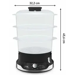Пароварка Tefal Ultracompact (VC204810) - мініатюра 3