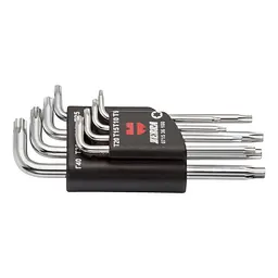 Набір ключів Wurth Zebra Г-подібних Torx ТХ9-40 8шт (071536100)