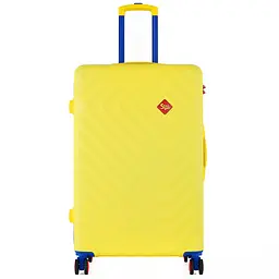 Валіза велика Semi Line 28 дюймів (L) ABS-Plastic Yellow (T5801-3) - мініатюра 2