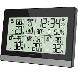 Термогігрометр Technoline WS7065 Black/Silver (WS7065) - мініатюра 2