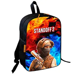Шкільний рюкзак дитячий Standoff 2 + Сумка для взуття спортивної форми рюкзак-мішок для хлопчика (01843) - мініатюра 5